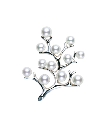 Брошь Mikimoto Kofuku No Ki Brooch PB-357S