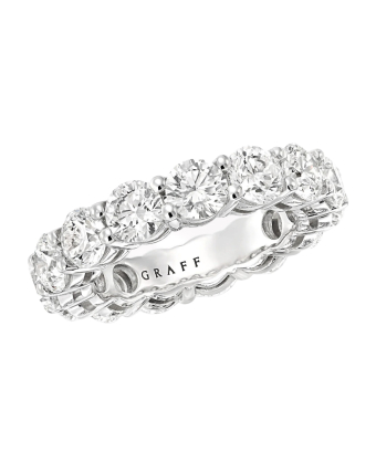 Обручальное кольцо Graff Classic Graff Shared Claw Round Diamond Wedding Band RGET127