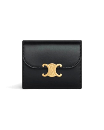 Кошелек Celine Small Flap Wallet Triomphe Small Flap Leather 10D783BZG