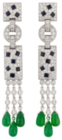 Серьги Cartier Panthere de Cartier High Jewelry Earrings, артикул: N8026900