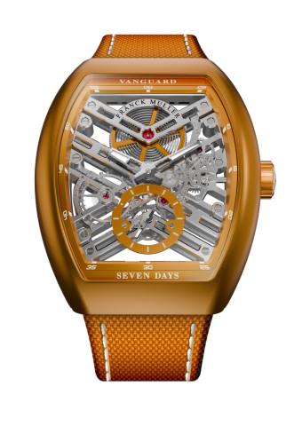 Franck Muller Vanguard Royal Bauxite 44 x 53.7 mm V 45 S6 SQT ALGRMC AC OR