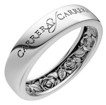 Обручальное кольцо Carrera Y Carrera Infinito Beauty Inside Roses 0133.2