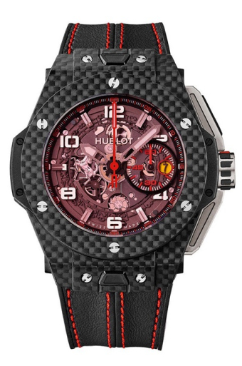 Hublot Big Bang Ferrari Carbon Red Magic 45 mm 401.QX.0123.VR