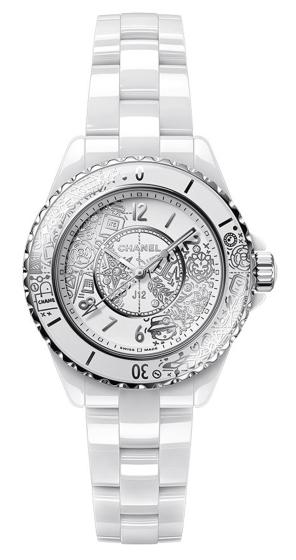 Chanel J12.20 White Ceramic 33 mm H6477