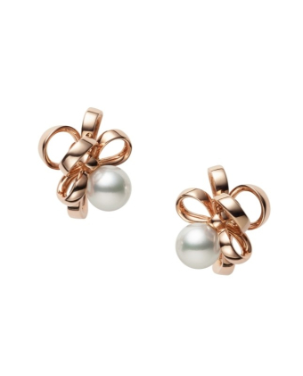 Серьги Mikimoto Jeux de Rubans Earrings PE-1710I