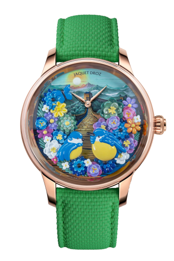 Jaquet Droz Petite Heure Minute Red Gold - Joyful Birds - Great Wall 41 mm J0050230061