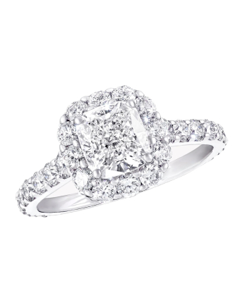 Кольцо для помолвки Graff Icon Cushion Cut Diamond Engagement Ring RGR619