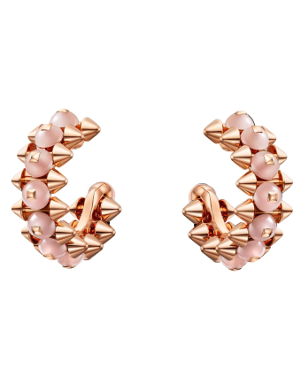 Серьги Cartier Clash de Cartier Pink Chalcedony Earrings B8301531