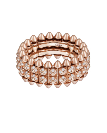 Кольцо Cartier Clash de Cartier Double Row Paved Ring B4237900