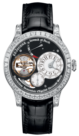 F.P. Journe Jewellery Tourbillon Souverain Joaillerie Diamants 44 mm TVJ
