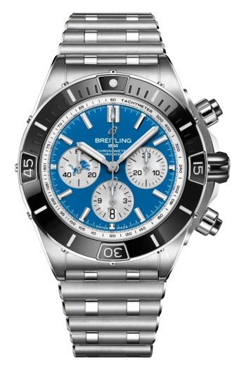 Breitling Super Chronomat B01 Chronograph 44 mm NFL Detroit Lions Edition AB01361C1C2A1