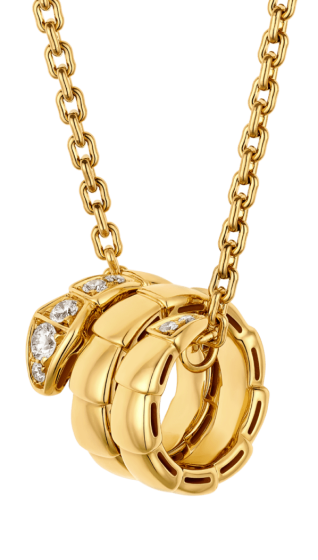 Колье Bvlgari Serpenti Viper Necklace 361106