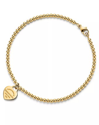Браслет Tiffany Return to Tiffany® Mini Heart Tag Bead Bracelet 74824463