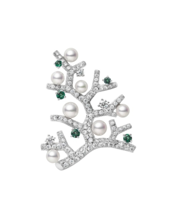 Брошь Mikimoto Kofuku No Ki Brooch PB-20158U