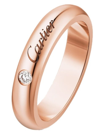 Обручальное кольцо Cartier C de Cartier 1 Diamond B4241152