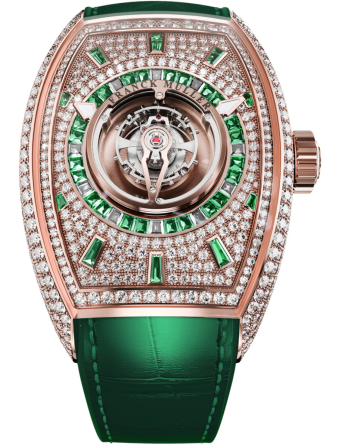 Franck Muller Curvex CX Grand Central Tourbillon Rainbow 36.5 x 52.65 mm CX 36 TCTR DCD BAG EM 5N 5N