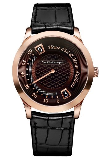 Van Cleef & Arpels Midnight Heure d'ici & Heure d'ailleurs 38 mm VCARPEVI00