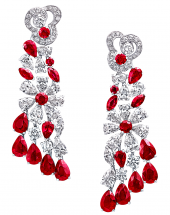 Серьги Graff Nuage Cascade Earrings