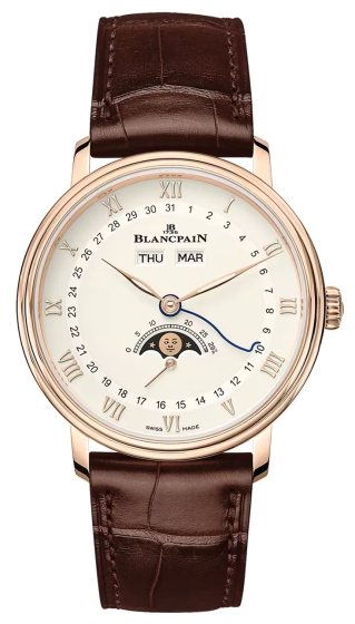 Blancpain Villeret Quantieme Complet 38 mm 6264 3642 55B