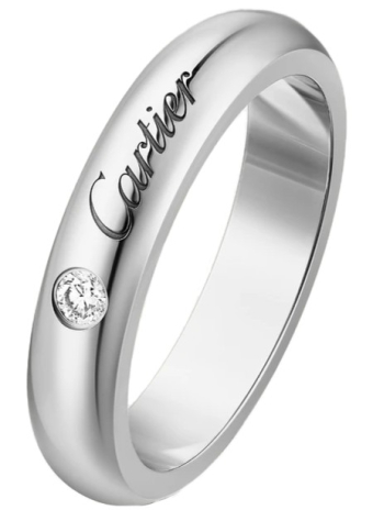 Обручальное кольцо Cartier C de Cartier 1 Diamond B4241452