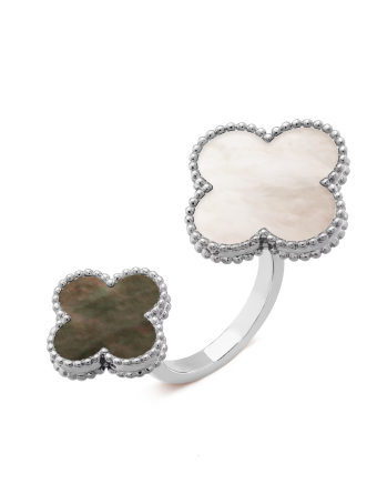 Кольцо на два пальца Van Cleef & Arpels Magic Alhambra VCARN05600