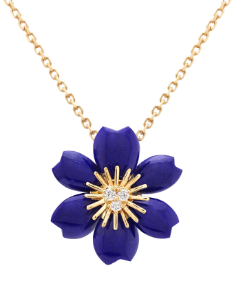Подвеска Van Cleef & Arpels Rose de Noel Mini VCARP7T200