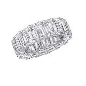 Кольцо Classic Graff Emerald Cut Band RGET 099