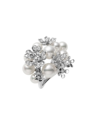 Кольцо Mikimoto Bloom Ring PR1481U