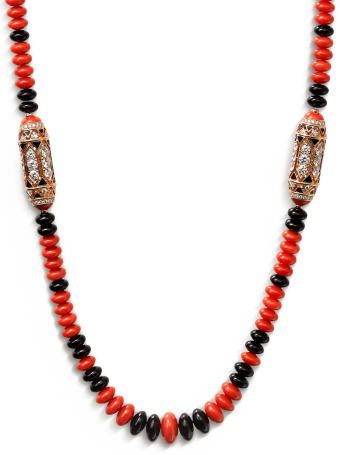 Колье Cartier Geometrie & Contrastes Coral Paved CRH7000310