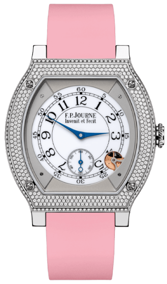 F.P. Journe Elegante 48 mm Titanium Set With Diamonds Light Pink 