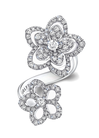Кольцо Graff Wild Flower Double Diamond Ring RGR842