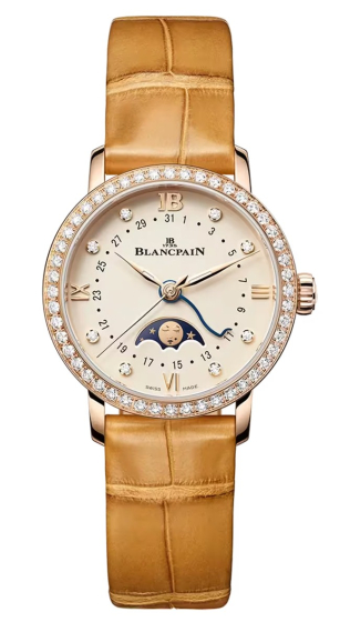 Blancpain Villeret Quantieme Phases de Lune 29.2 mm 6106N 2987 55A