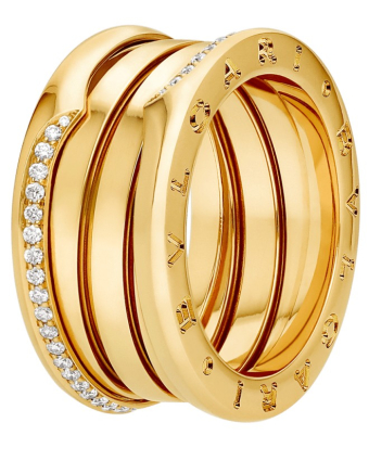 Кольцо Bvlgari B.zero1 Three-Band Ring 359176