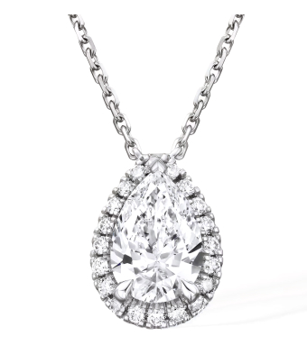 Подвеска Cartier Destinée Pendant, Pear-Shaped Diamond, Paved N7424540
