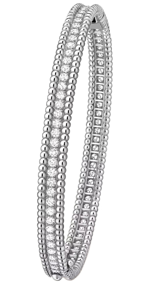 Браслет Van Cleef & Arpels Perlee Diamants Medium VCARP27J00