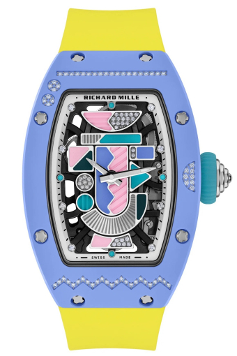 Richard Mille RM 07-01 Automatic Winding Coloured Ceramics Powder Blue 31.4 x 42.5 mm
