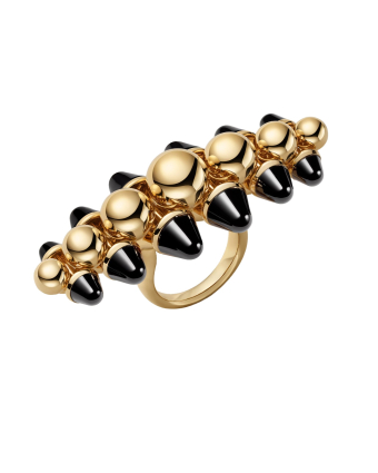 Кольцо Cartier Clash de Cartier Onyx Ring Extra-Large Model N4820400