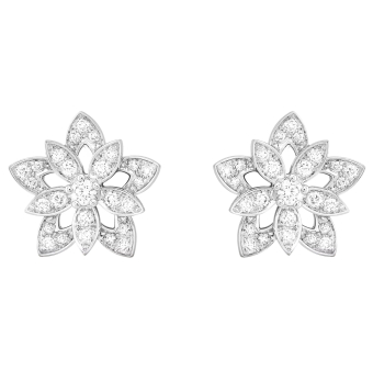 Серьги Van Cleef & Arpels Lotus Mini VCARP0ZV00