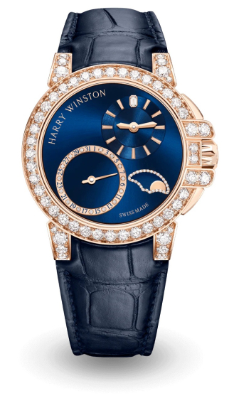 Harry Winston Ocean Date Moon Phase Automatic 36 mm OCEAMP36RR002