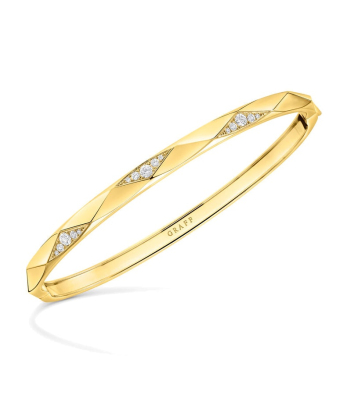 Браслет Graff aurence Graff Signature Faceted Pave Diamond Bangle RGB696
