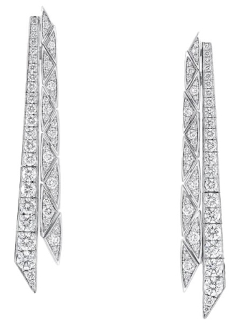 Серьги Graff Laurence Graff Signature Faceted Double-Strand Earrings RGE2124