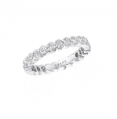 Обручальное кольцо Classic Graff Bezel Set Round Diamond Wedding Band RGET 028