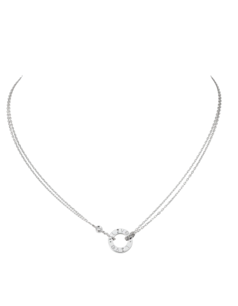 Колье Cartier Love Necklace 2 Diamonds B7219400