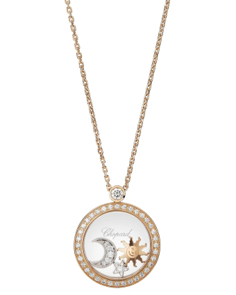 Подвеска Chopard Happy Sun, Moon and Stars Pendant 799434-5401