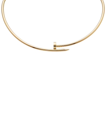 Колье Cartier Juste un Clou Torque Necklace Small Model B7224799