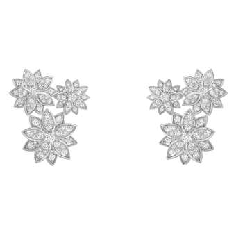 Серьги Van Cleef & Arpels Lotus VCARP7TH00