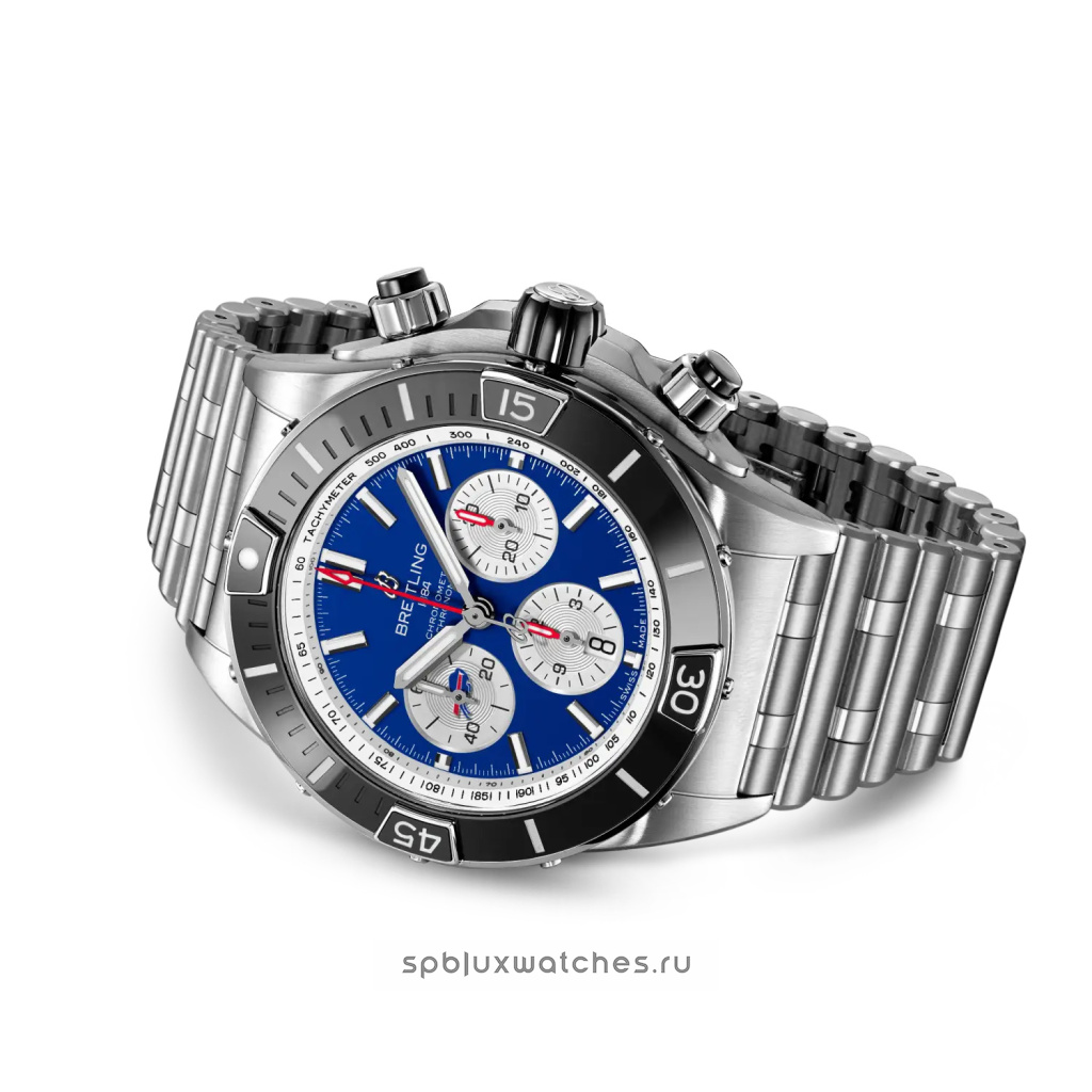 Breitling Super Chronomat B01 Chronograph 44 mm NFL Buffalo Bills Edition AB01361C1C4A1