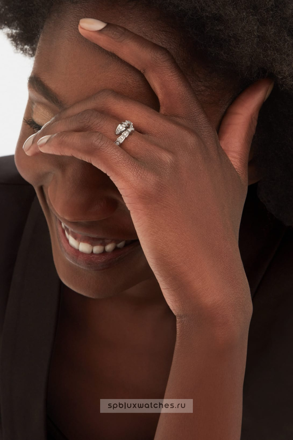 Кольцо Bvlgari Serpenti Viper One-Coil Ring 354707