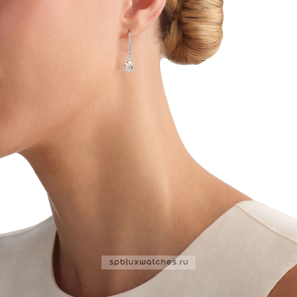 Серьги Graff Classic Graff Round Diamond Solitaire Earrings RTSW01