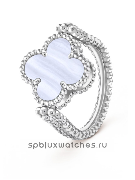 Реверсивное кольцо Van Cleef & Arpels Vintage Alhambra VCARPGV300